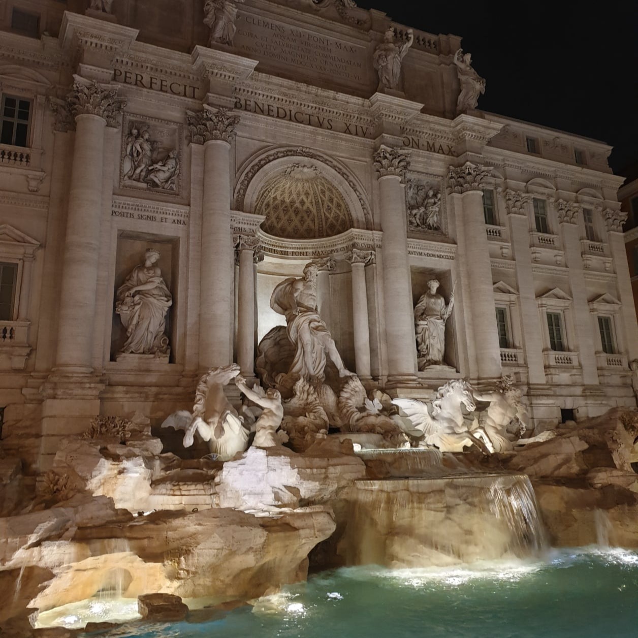 Rom Trevi Brunnen