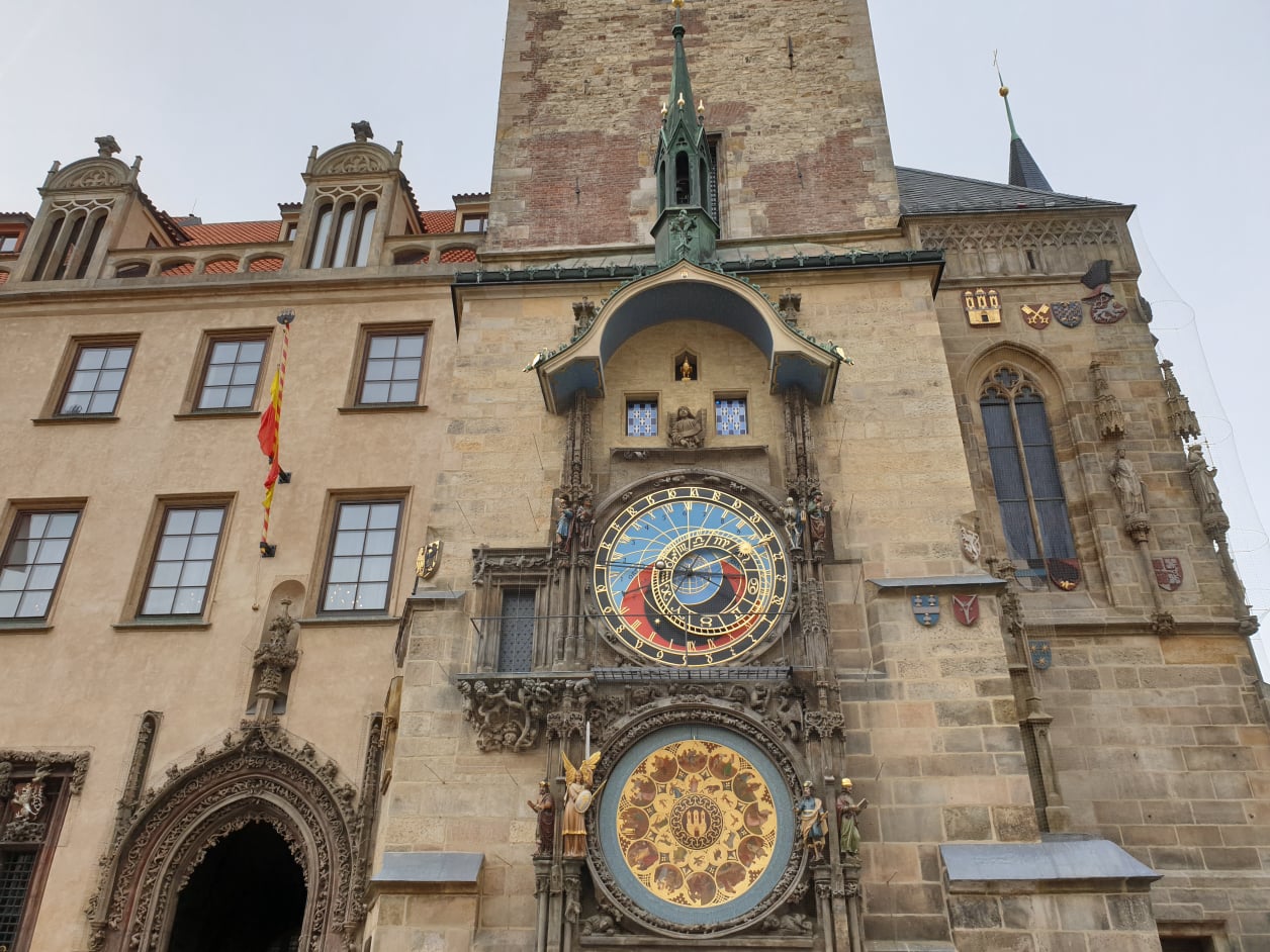Historische Sonnenuhr Prag