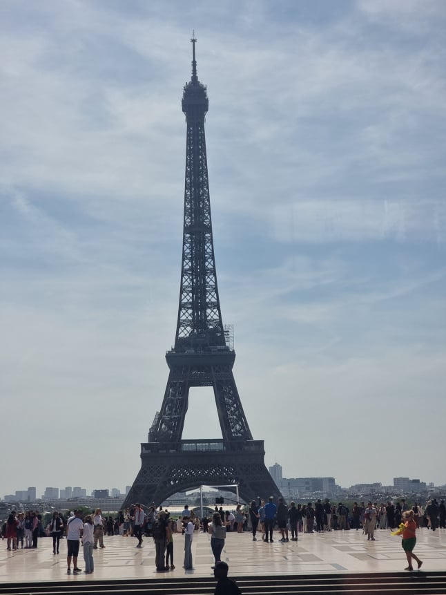 Frankreich Paris Eifelturm
