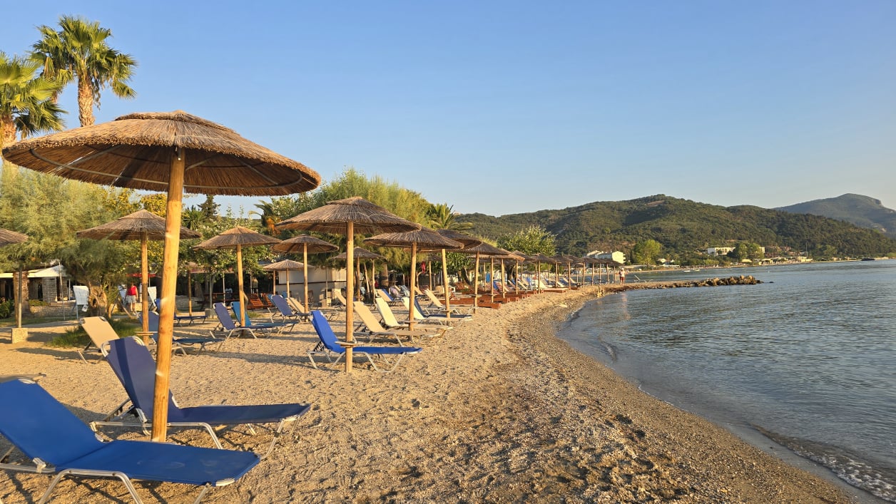 Korfu Insel Badestrand