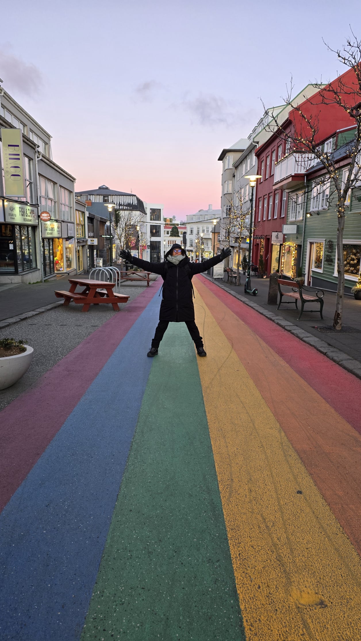 Reykjavig Regenbogenstraße