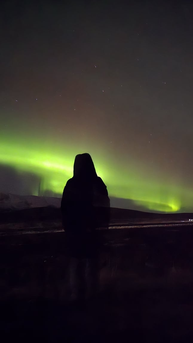 Island Reykjavik Nordlichter