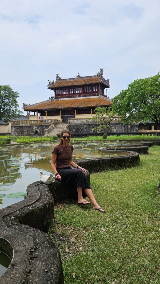 Stephanie in Kambodscha