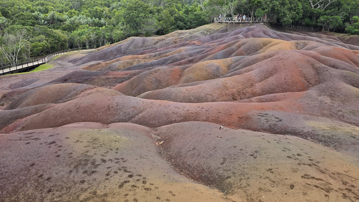 Siebenfarbige Erde Mauritius